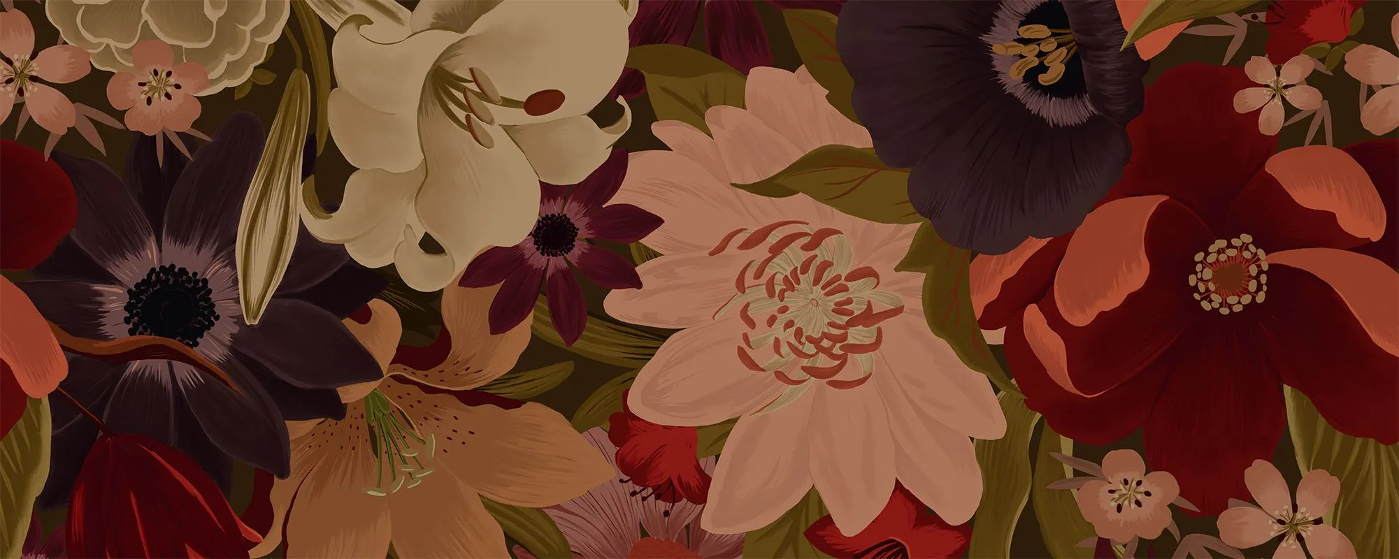 Autumn Flower Foliage