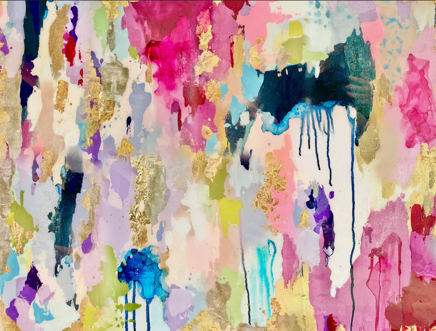 Zesty Luxury Wallpaper Design. Abstract Colorful Wallpaper Mural