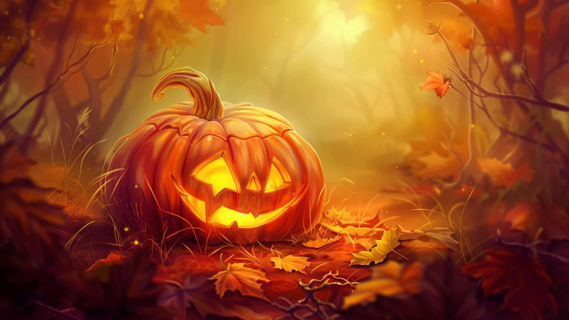 Pumpkin Halloween HD Wallpaper