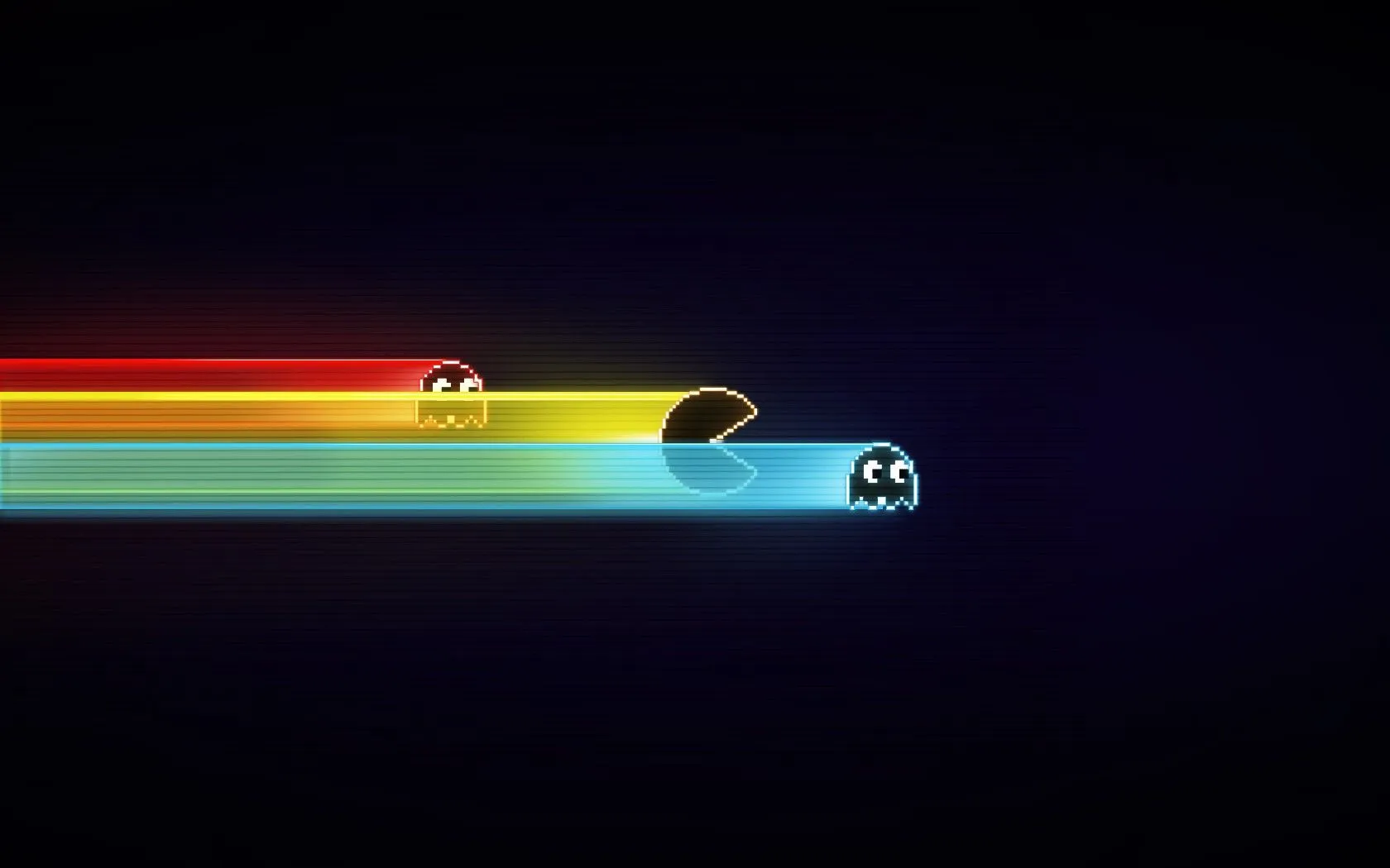Pacman, Simple background, Simple, Retro games Wallpaper HD / Desktop and Mobile Background