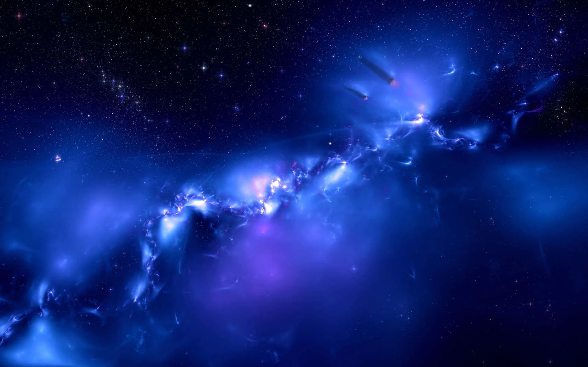 Download Explore the depths of the Blue Galaxy
