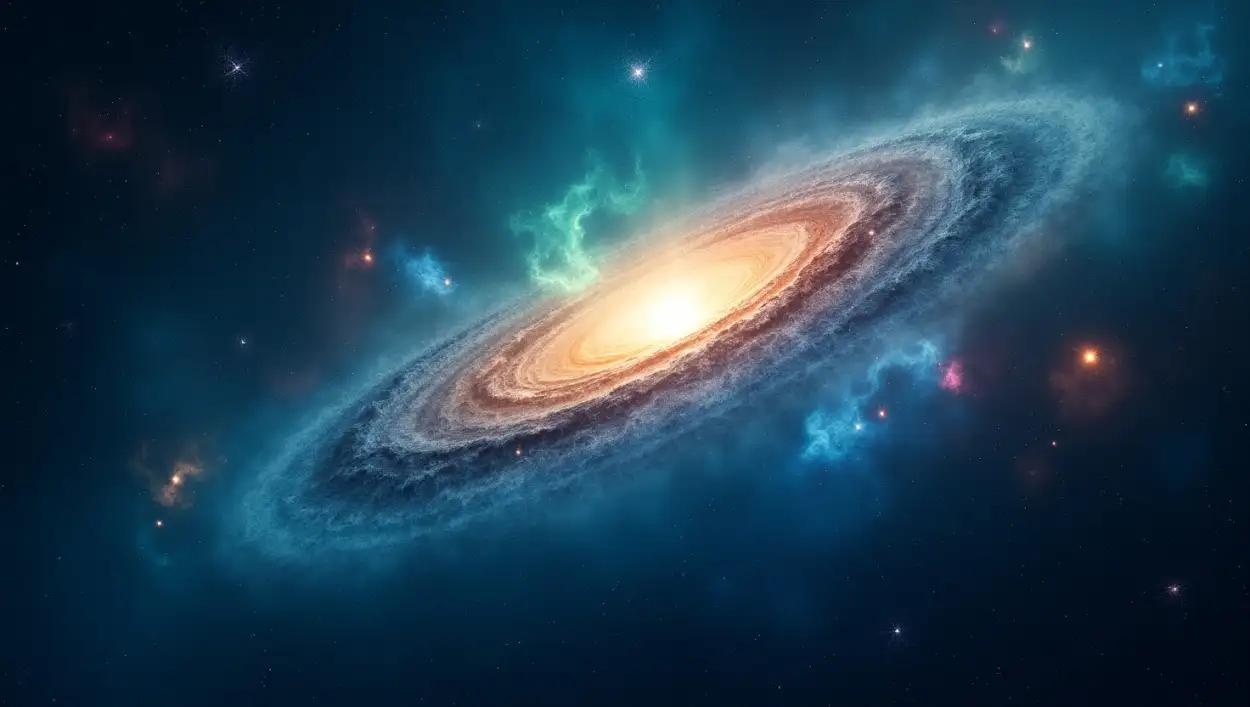 HD Blue Galaxy Wallpaper for Mobile (HD)
