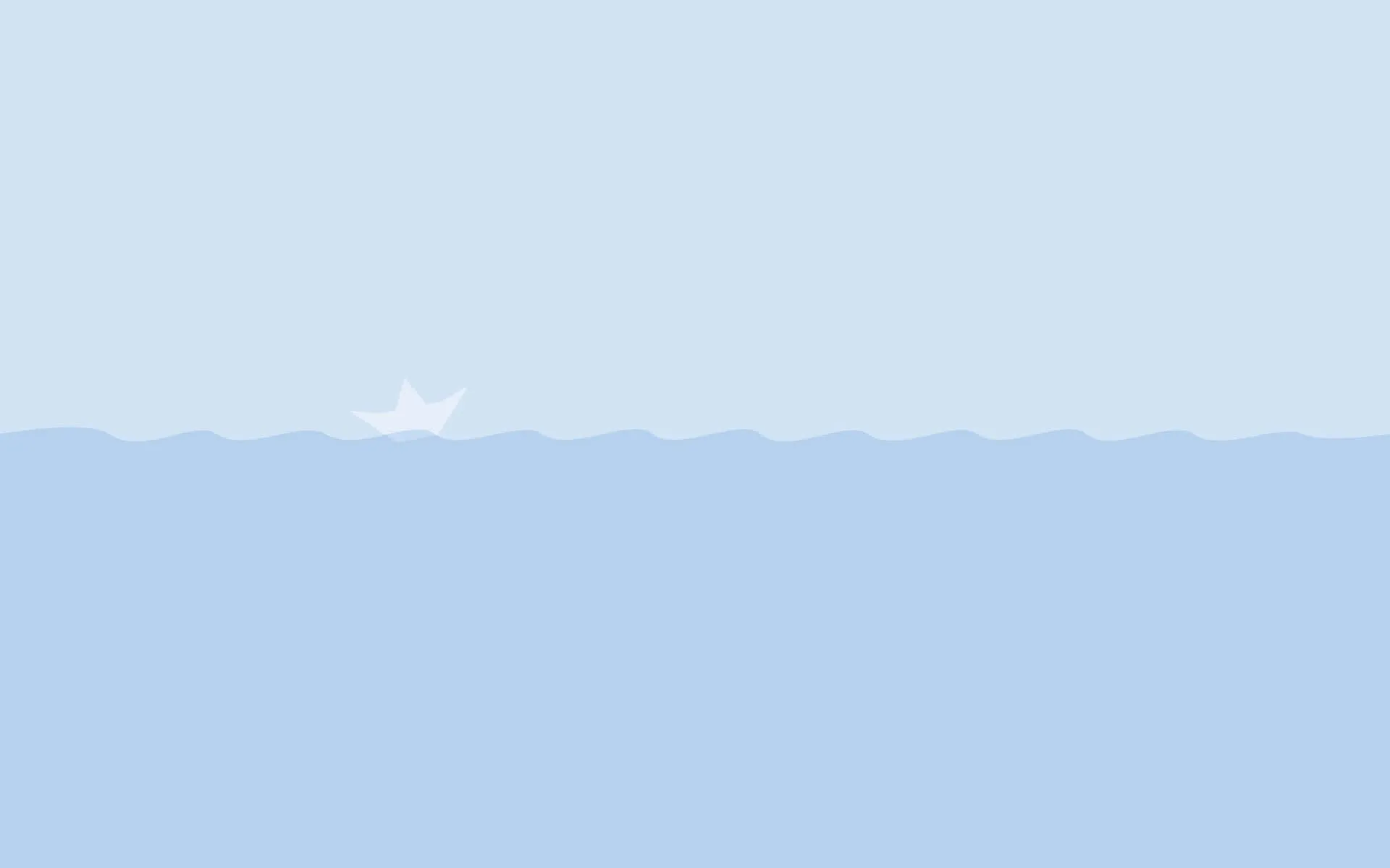 Download Pastel Blue Aesthetic Wave Desktop Wallpaper