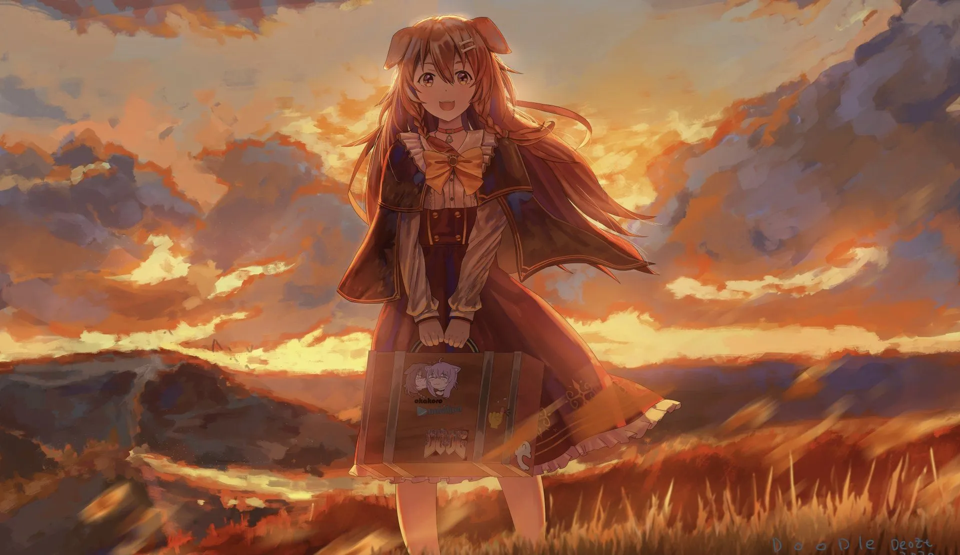 Inugami Korone: Golden Sunset