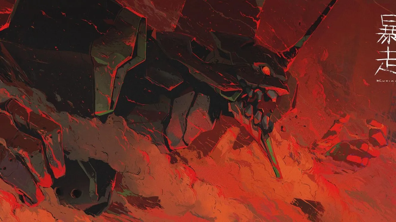 Wallpaper Eva 01, Shinji Ikari, Evangelion, Anime, Brown, Background Free Image