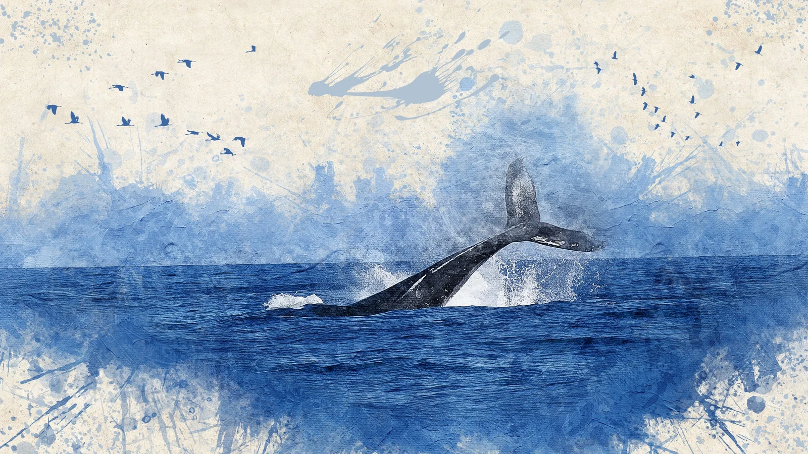 watercolor desktop wallpaper
