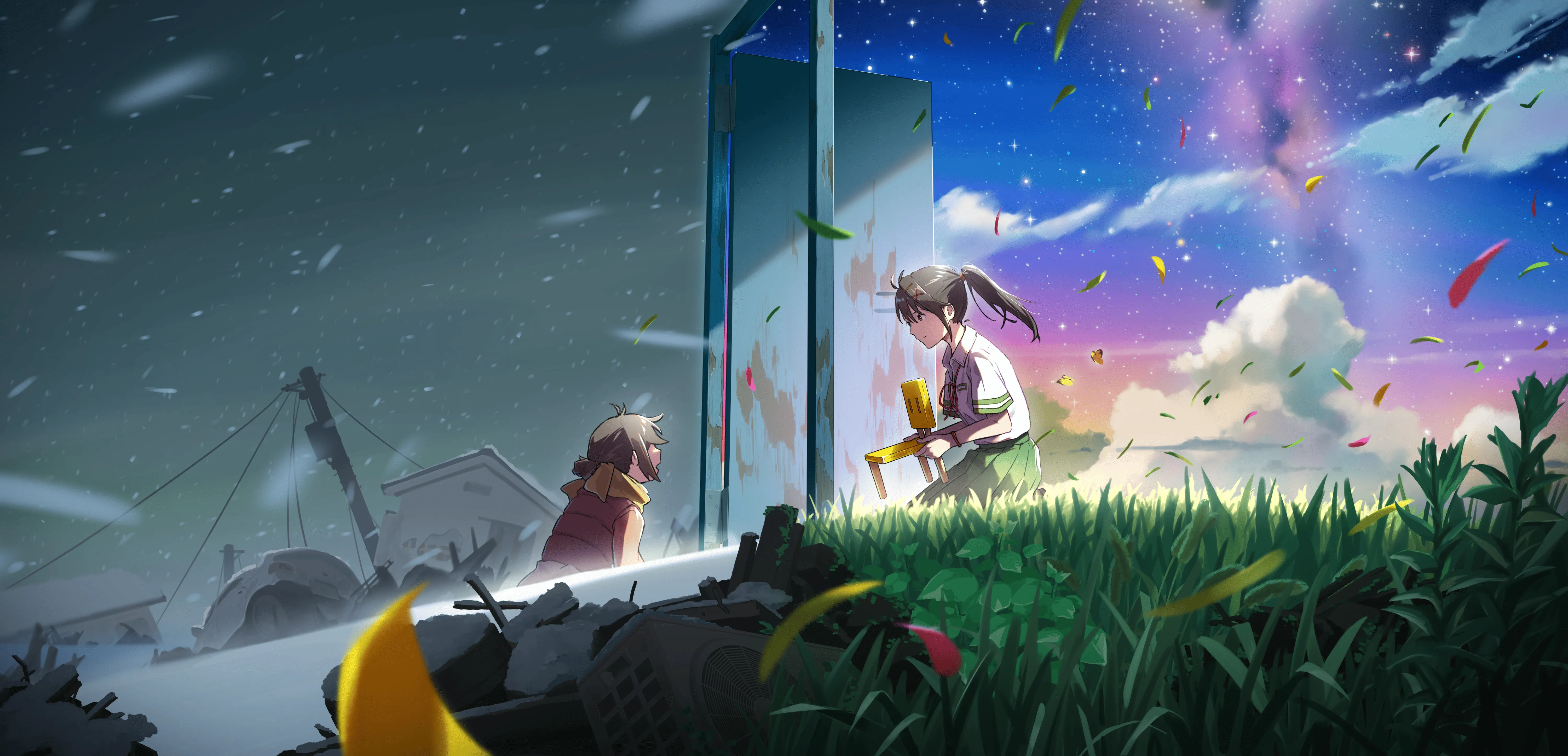 Suzume No Tojimari Wallpaper and Background: Free HD Download