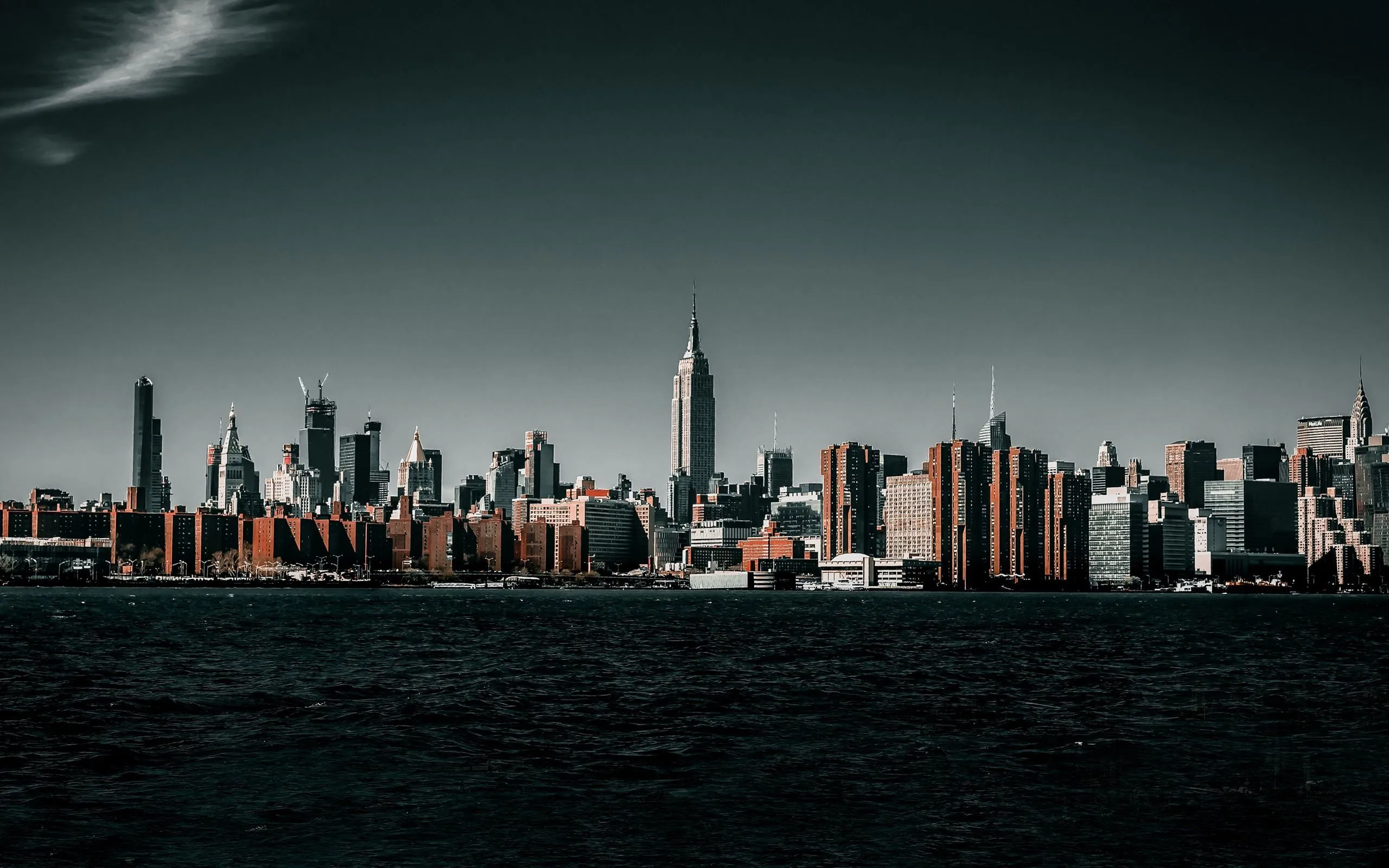 panoramic photo of city during daytime MacBook Air Wallpaper Download