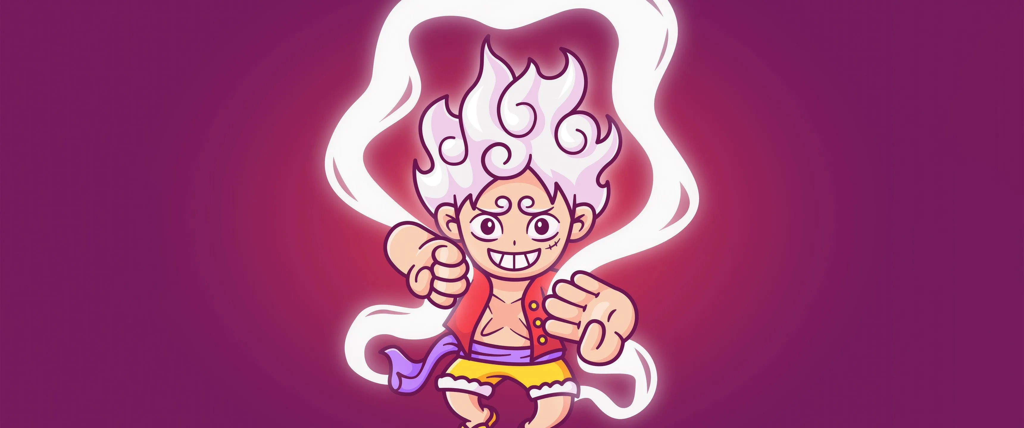 Sun God Nika Luffy Gear 5 5k UltraWide Quad HD 1440P , HD 4k Wallpaper, Image, Background, Photos and Picture