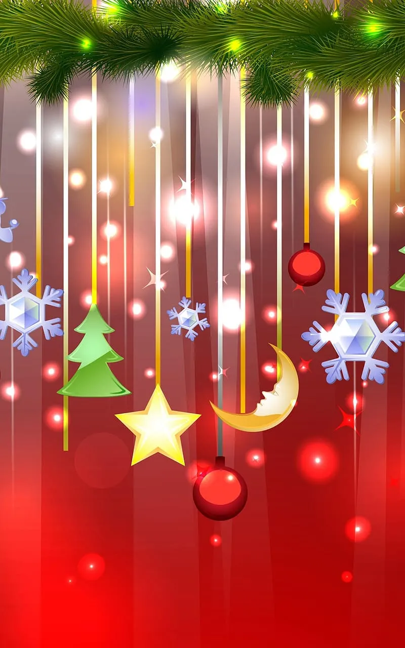 Happy New Year. Red, Christmas Vertical, HD phone wallpaper