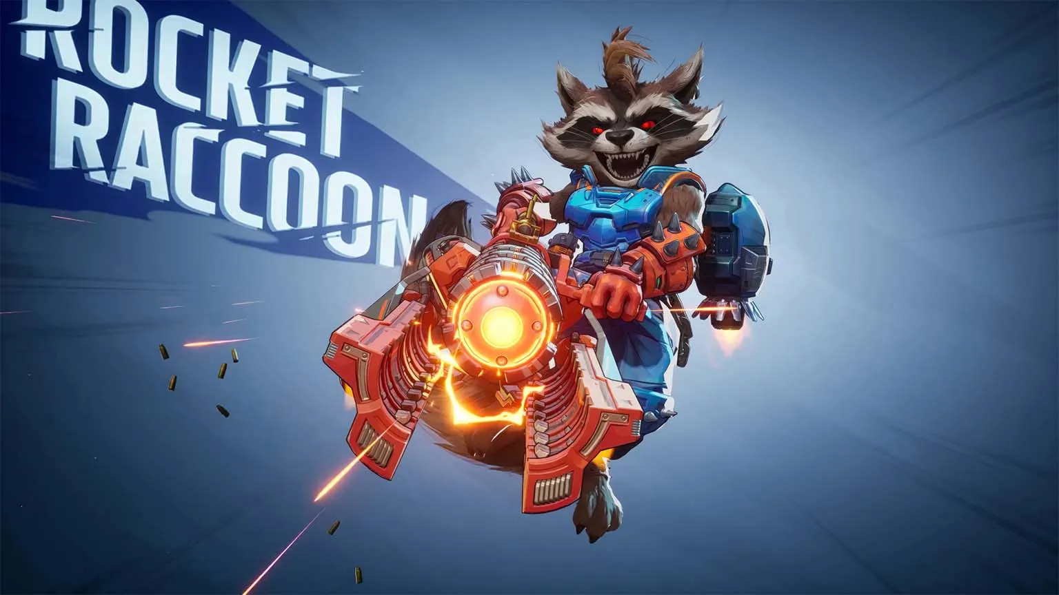 Rocket Raccoon Marvel Rivals Desktop Wallpaper