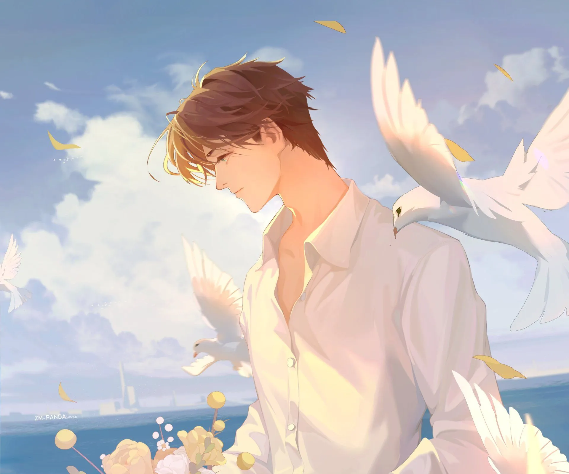 4K Ultra HD Anime Boy Serenity Wallpaperx4960