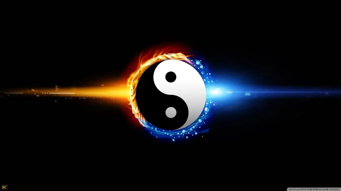 YIN YANG 4K UHD Wallpaper for UltraHD Desktop and TV, Smartphone and Tablet Devices