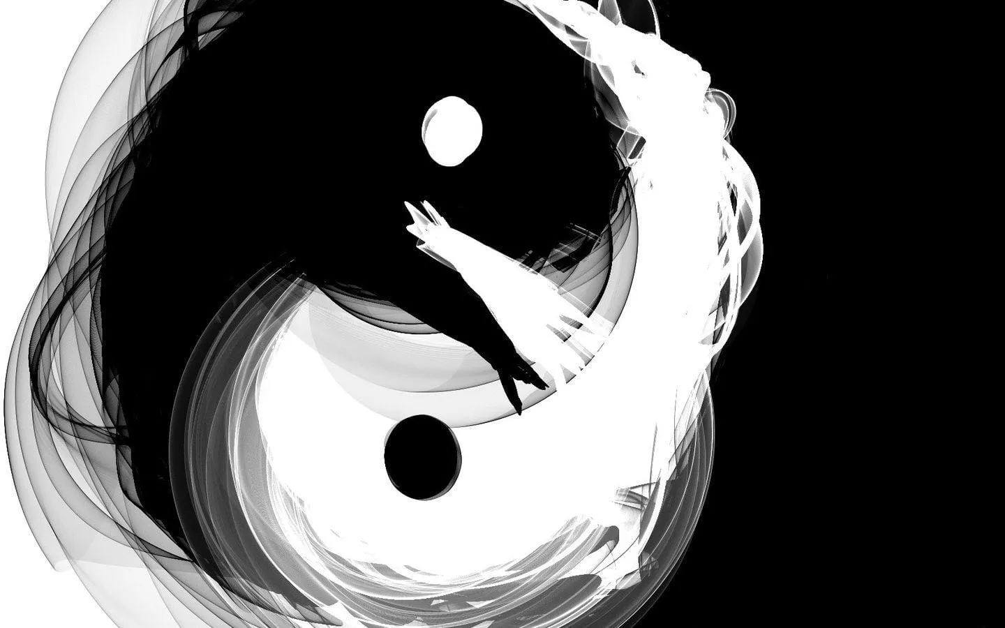 Koi Fish Yin Yang Wallpaper [Free Background Image]
