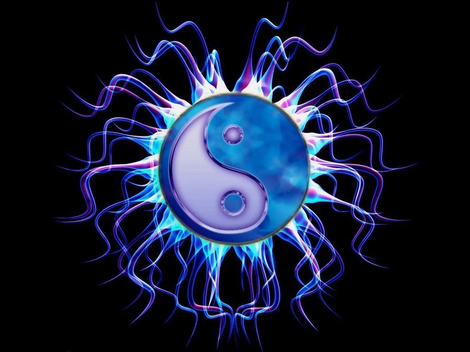 Cool Yin Yang Wallpaper