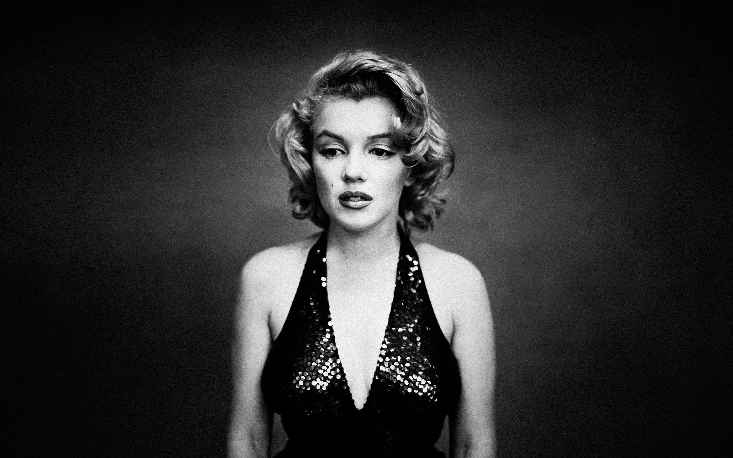 Marilyn Monroe, Women, Monochrome Wallpaper HD / Desktop and Mobile Background