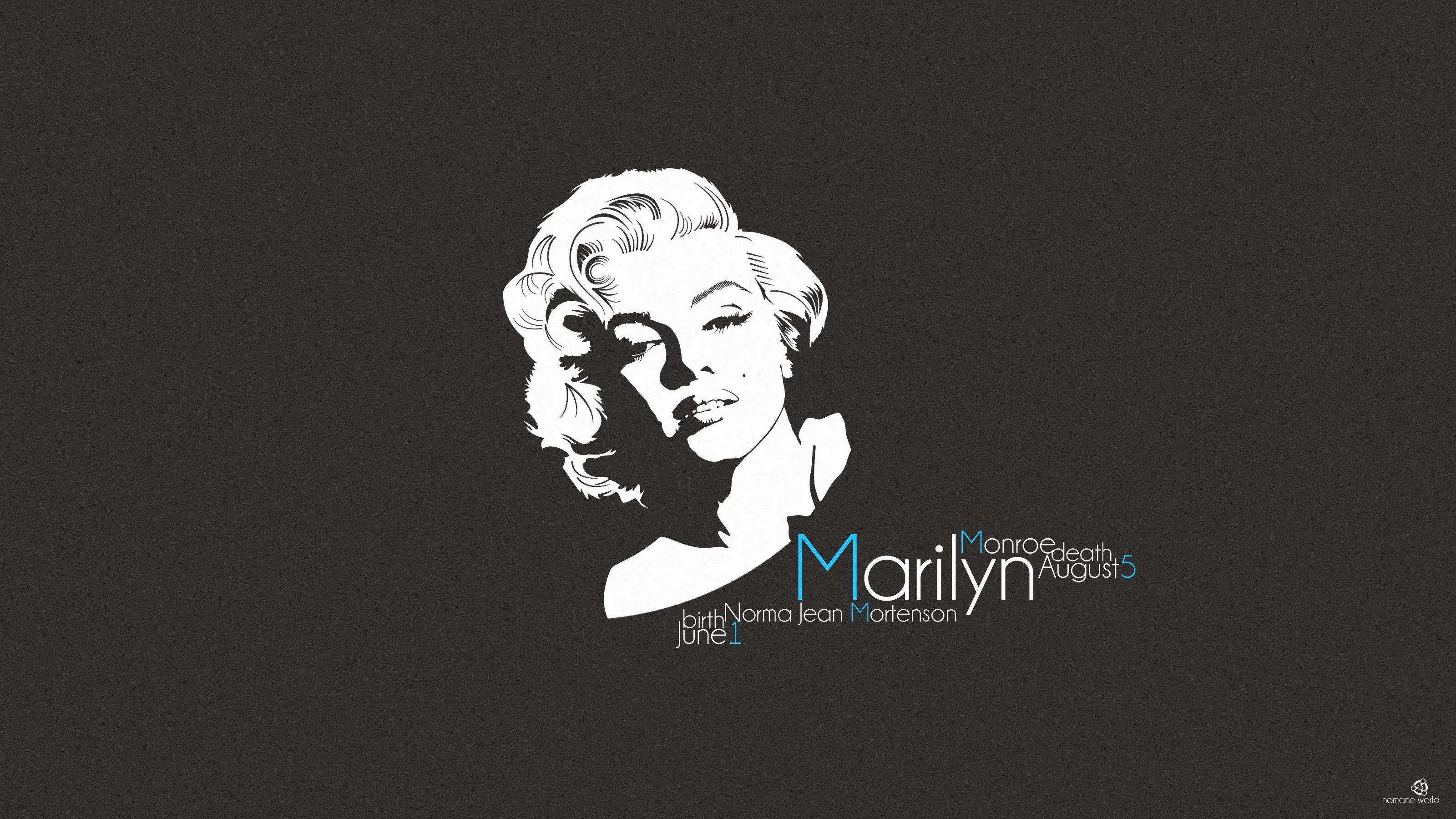 marilyn monroe, portrait, singer Wallpaper, HD Vector 4K Wallpaper, Image and Background