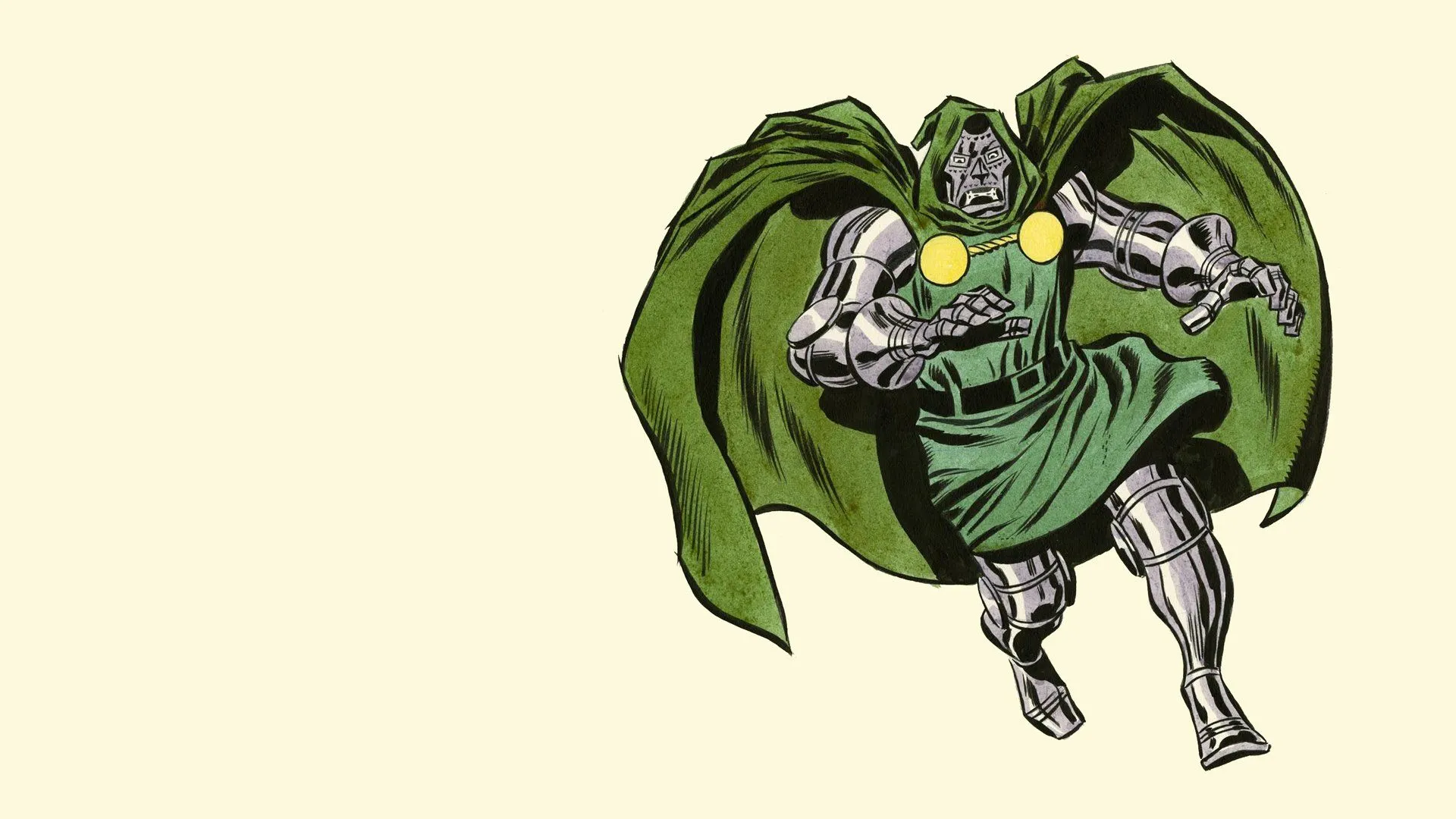 Download Comic Doctor Doom HD Wallpaperx1080