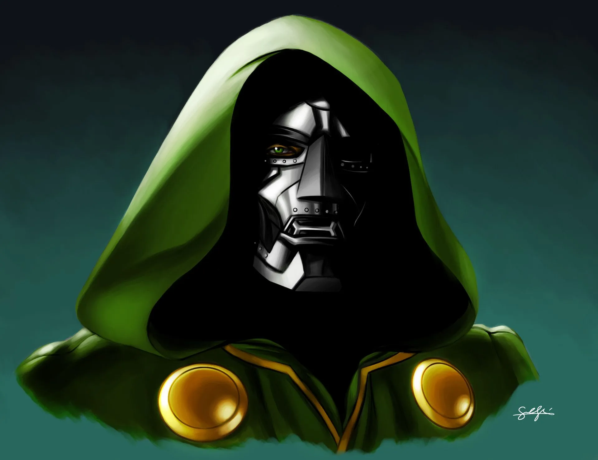 Samuel Shin Doom Portrait