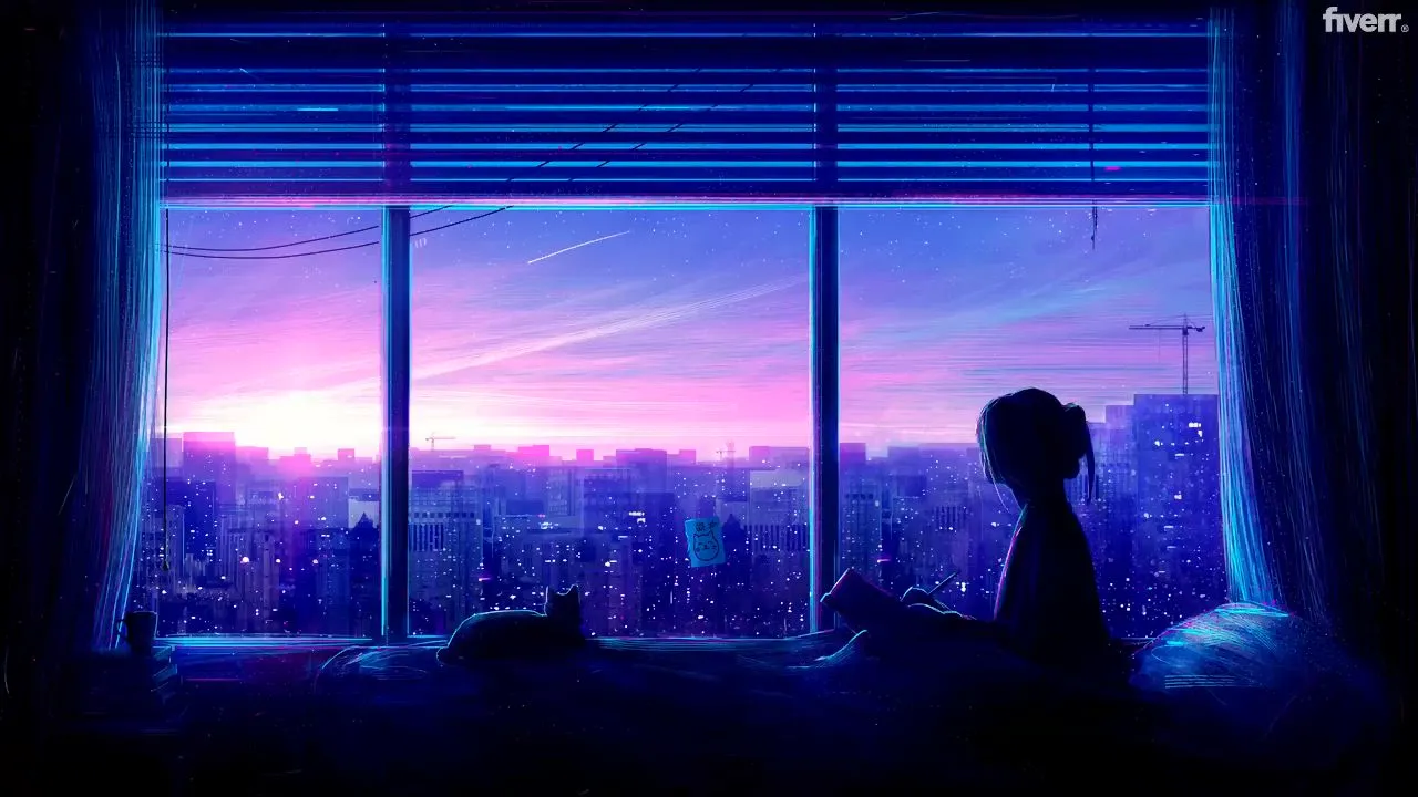 Lofi Desktop Wallpaper HD 1080p