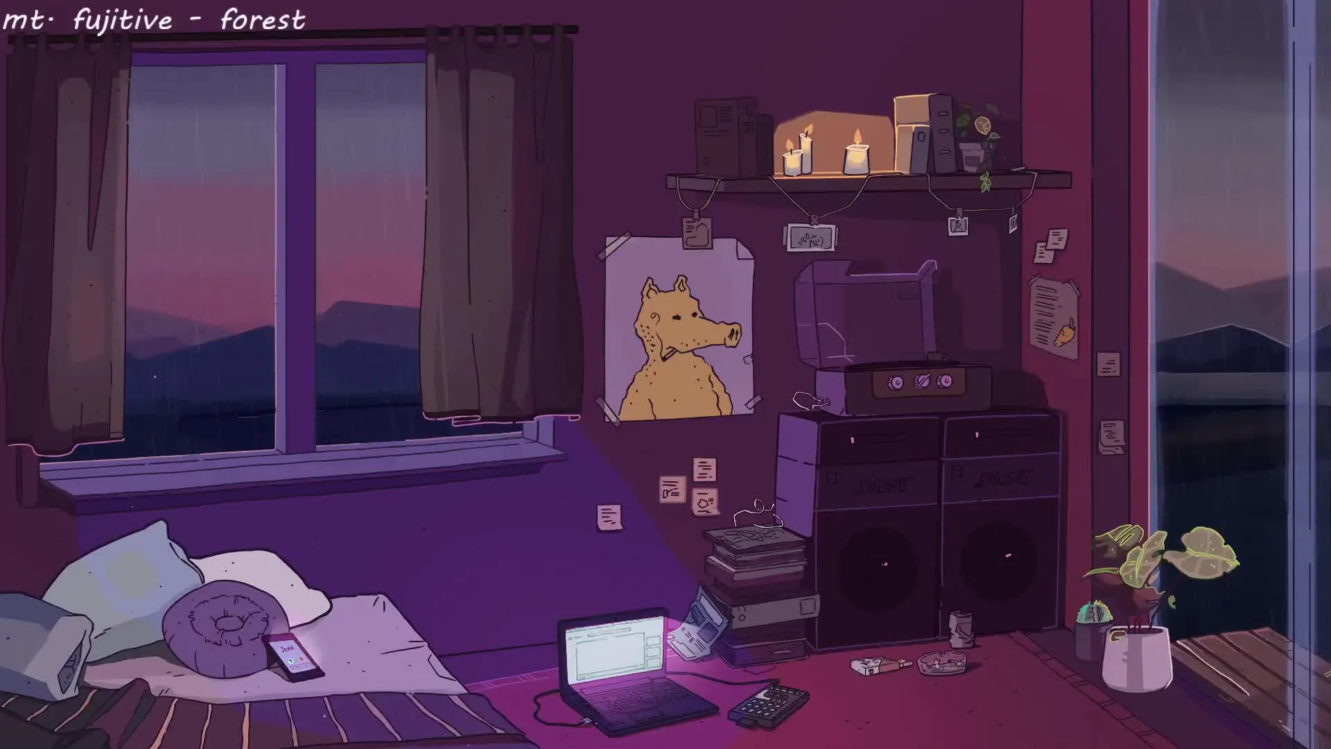 Lo Fi Room Wallpaper