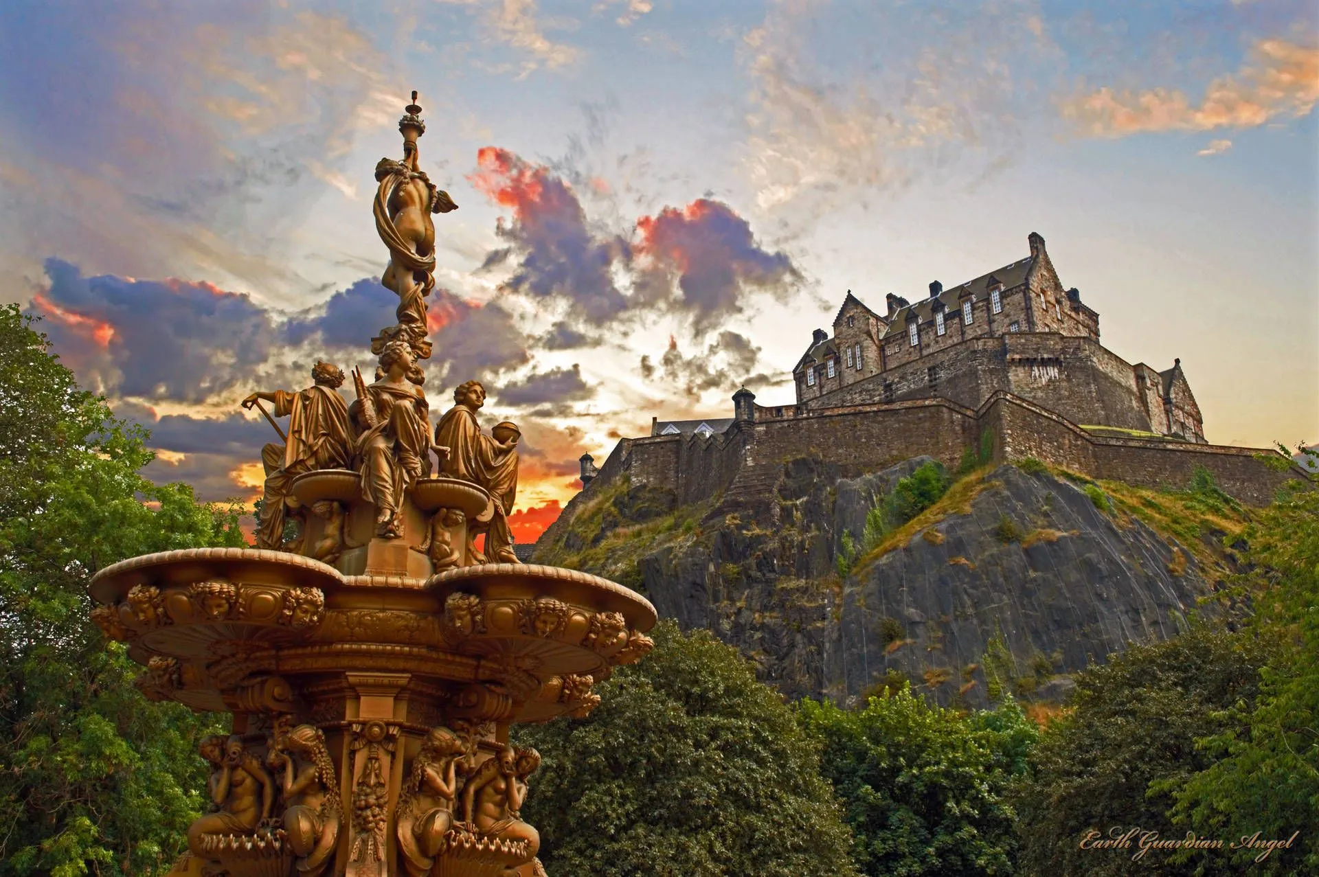 Edinburgh Castle Wallpaper