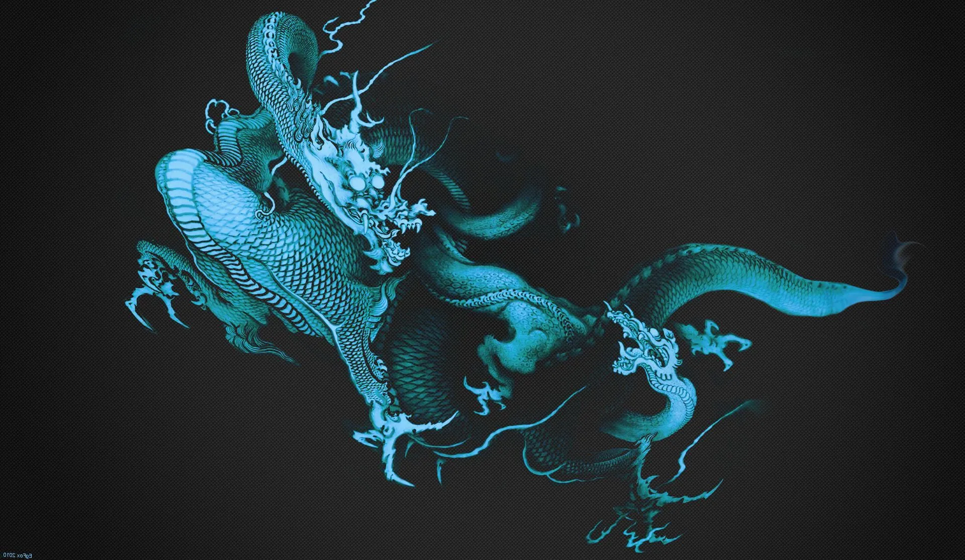 Black Dragons On The Black Background Wallpaper HD / Desktop and Mobile Background