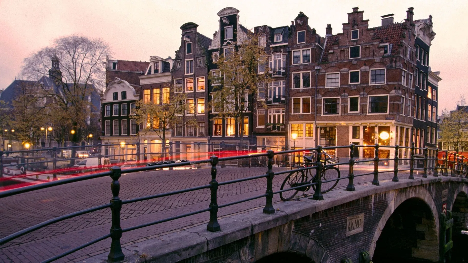 canal, sunrise, amsterdam Wallpaper, HD City 4K Wallpaper, Image and Background