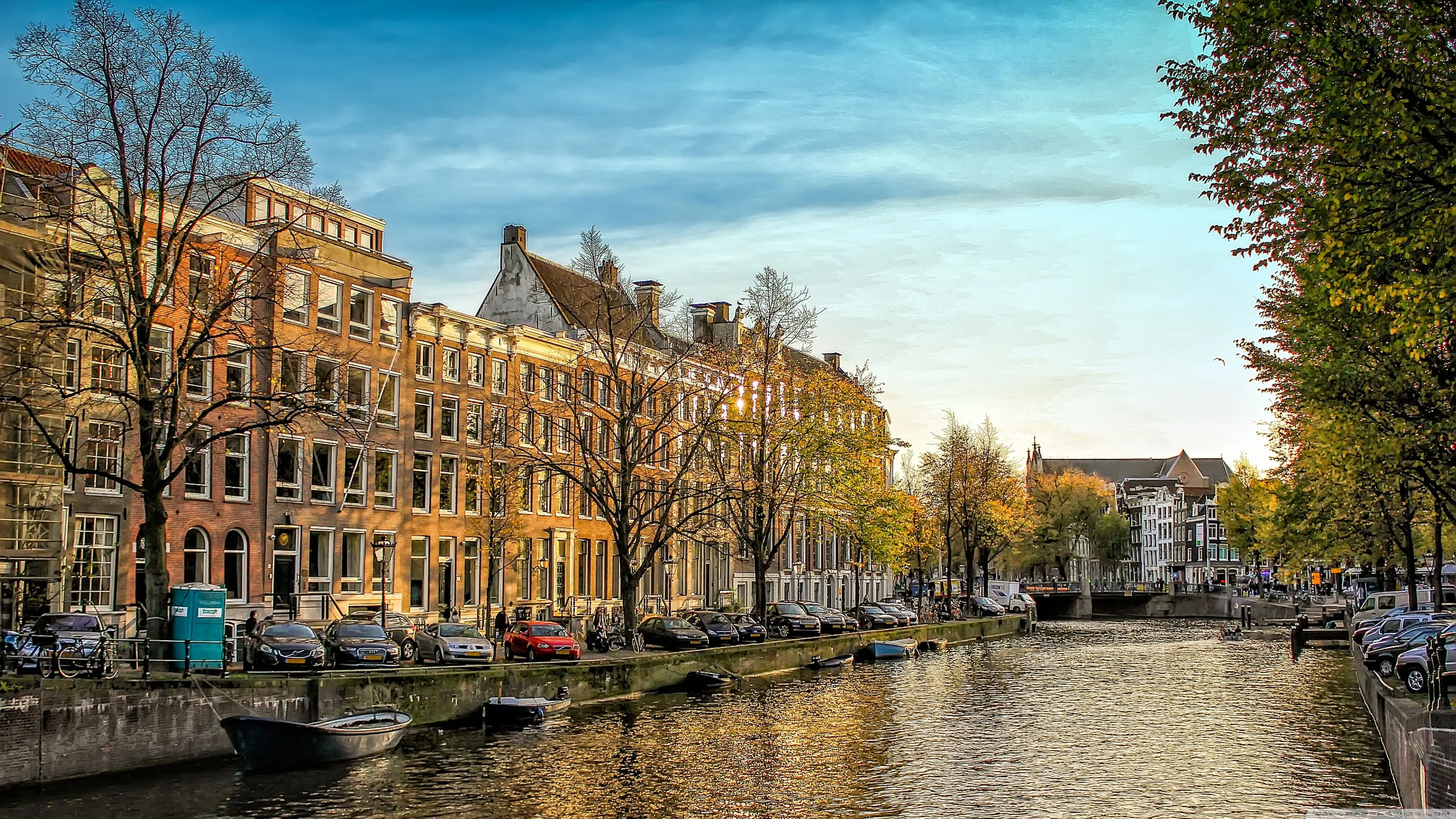Beautiful day in Amsterdam 4K UHD Wallpaper for UltraHD Desktop and TV, Widescreen and UltraWide Display