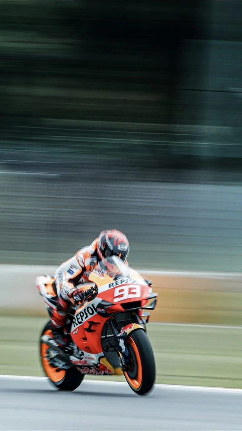 Marc Marquez, 93, honda, marc, marquez, motogp, repsol, shoei, HD phone wallpaper