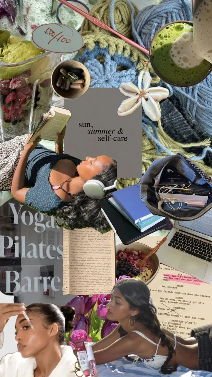 my mood board for summer semester