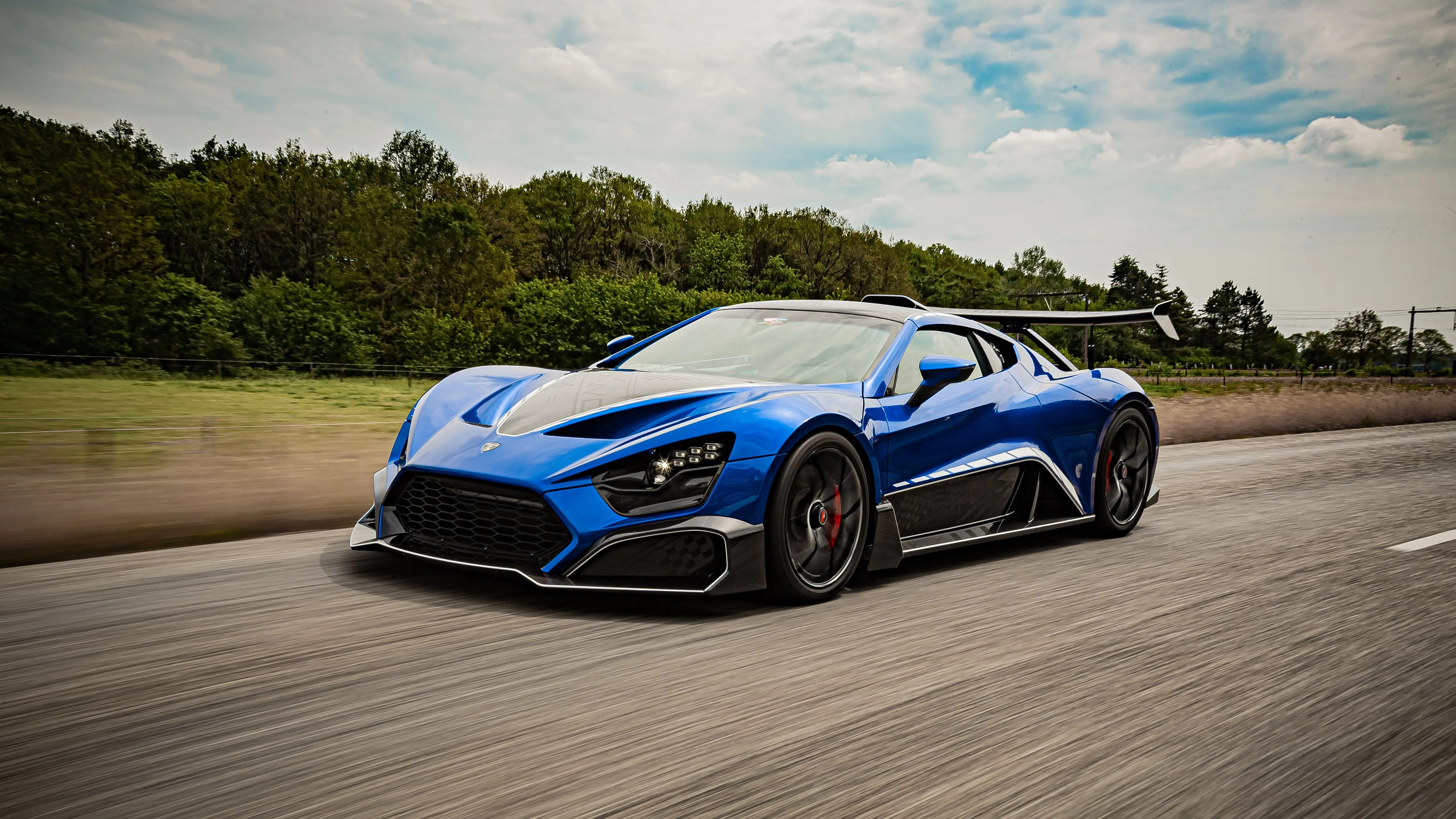 Wallpaper Zenvo, Road, Supercar, Zenvo TSR S For Mobile And Desktop, Section суперкары, Resolution 5425x3052