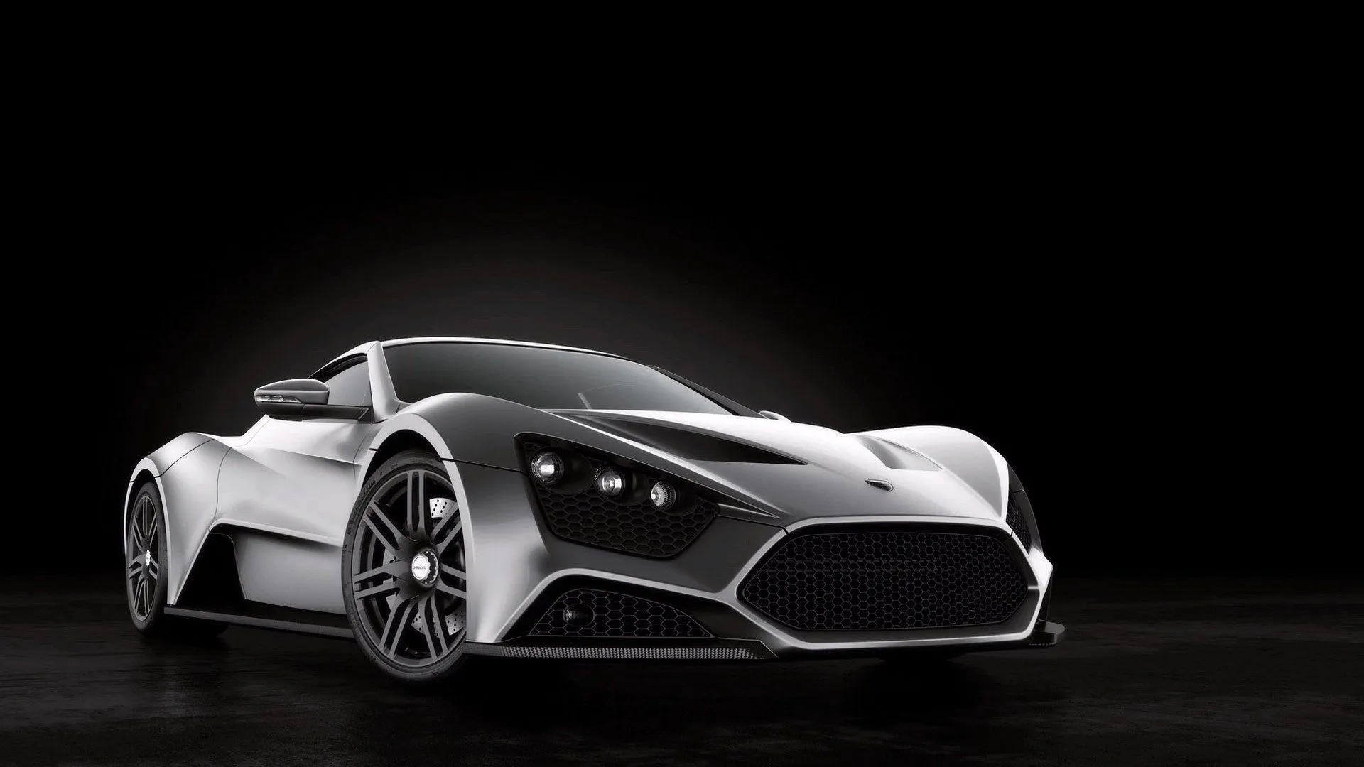 Stunning Zenvo ST1 HD Wallpaper: A Silver Hypercar Experiencex1080