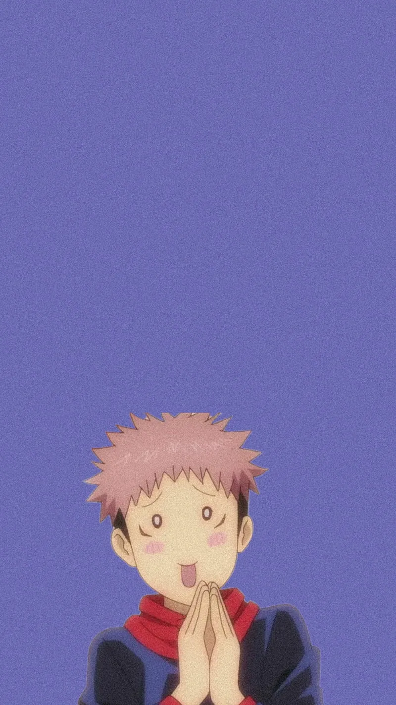 Yuji Itadori, jujutsu, kaisen, HD phone wallpaper