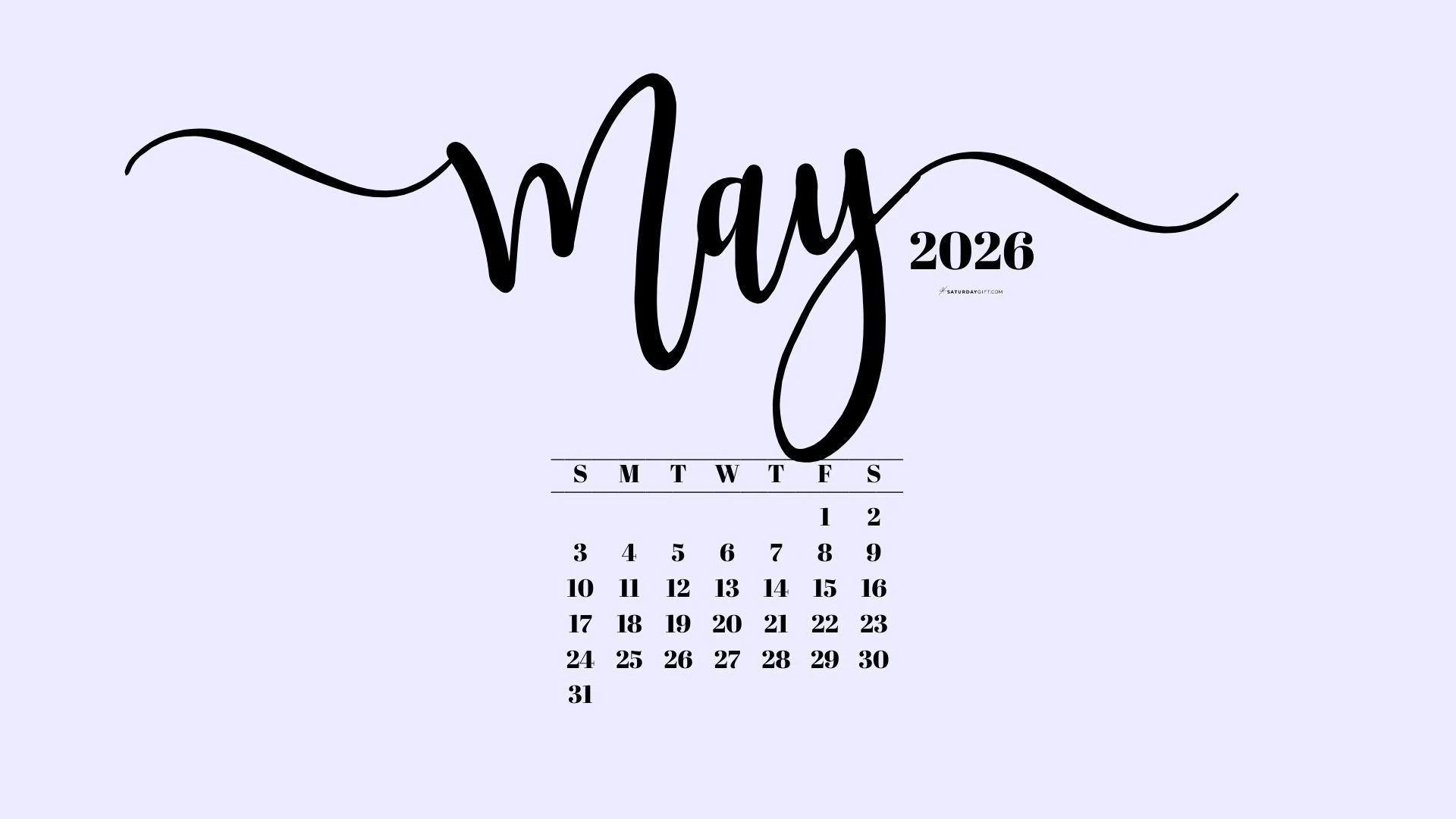 May Desktop Background