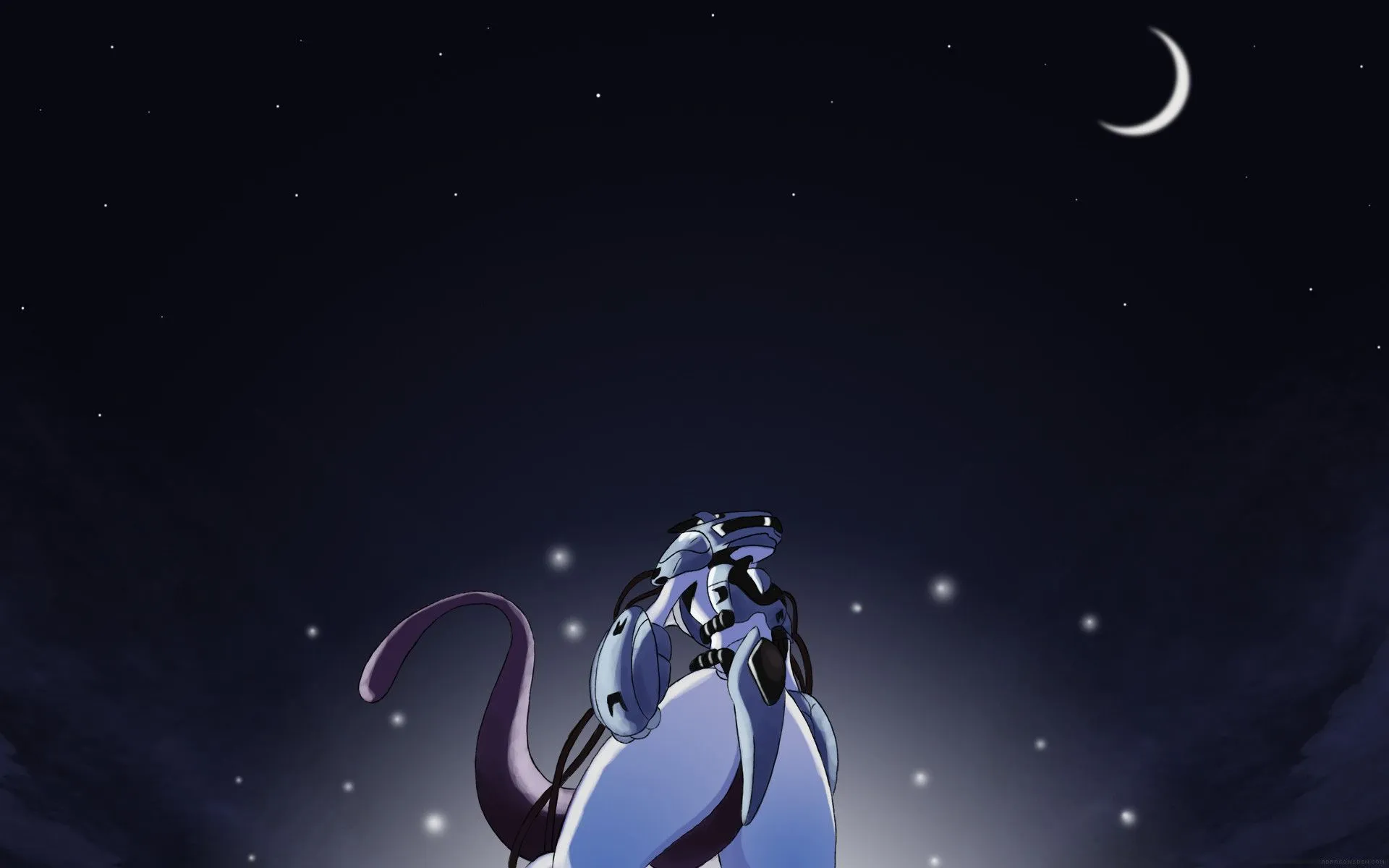 Mewtwo Background Wallpaper 37527