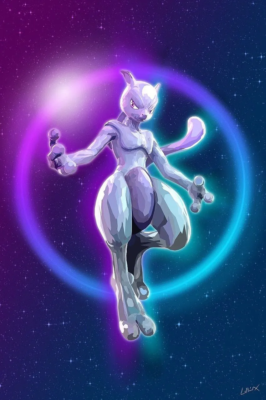 Pokémon, cool mewtwo HD phone wallpaper