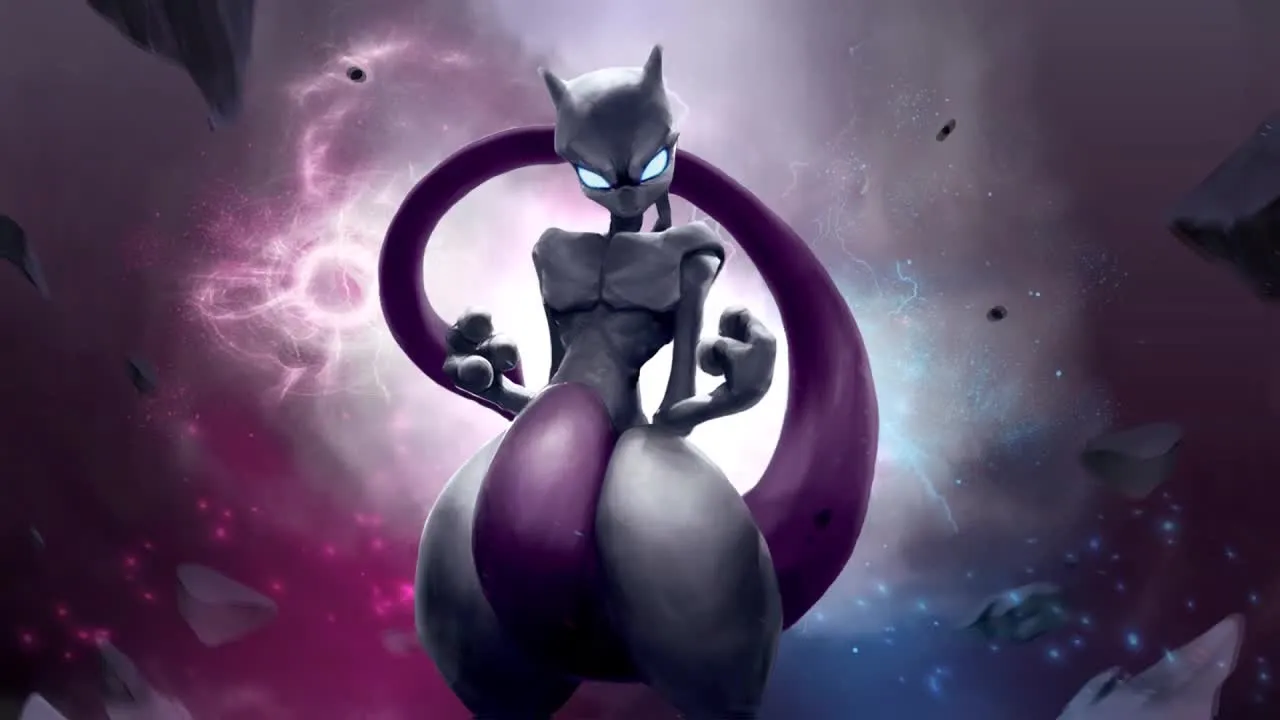 Powerful Mewtwo Pokemon HD Live Wallpaper For PC