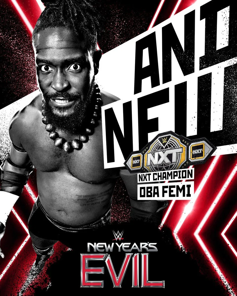 The Ruler. The Destroyer. The #WWENXT Champion. The reign of Oba Femi is upon us!
