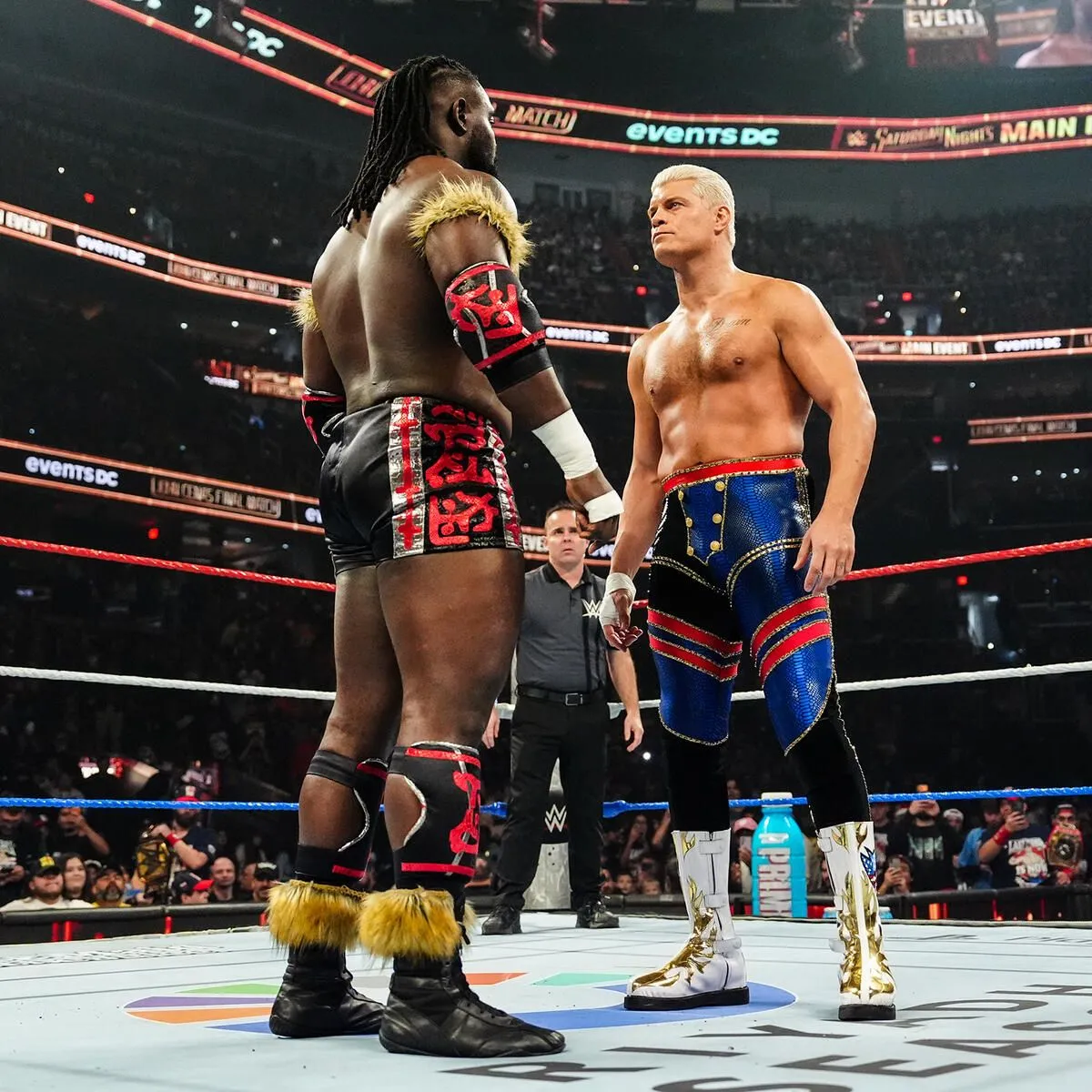 Cody Rhodes vs. Oba Femi: photoWWE