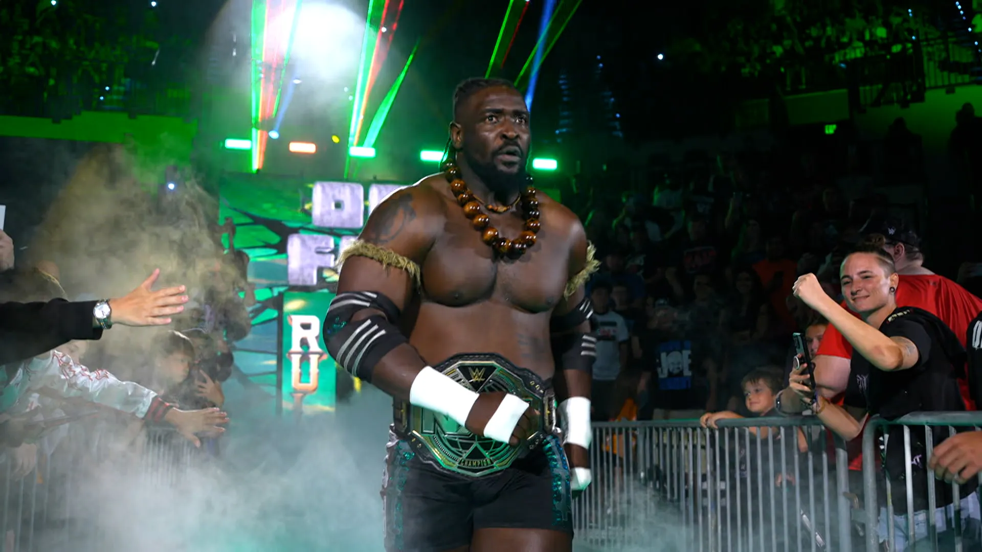 Oba Femi's rise to the top of WWE NXT
