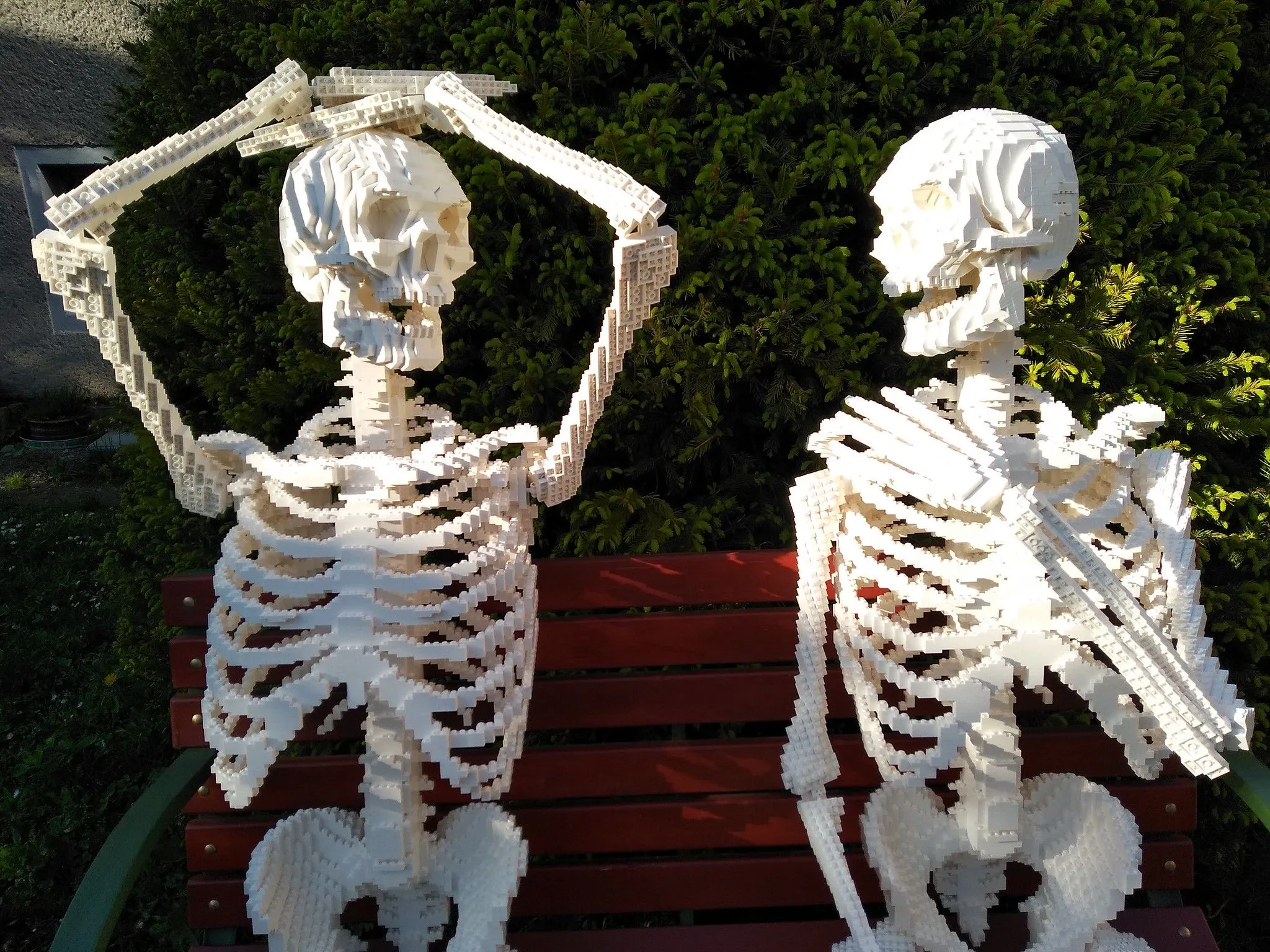 Impressive Life Size LEGO Skeletons Brothers Brick. The Brothers Brick
