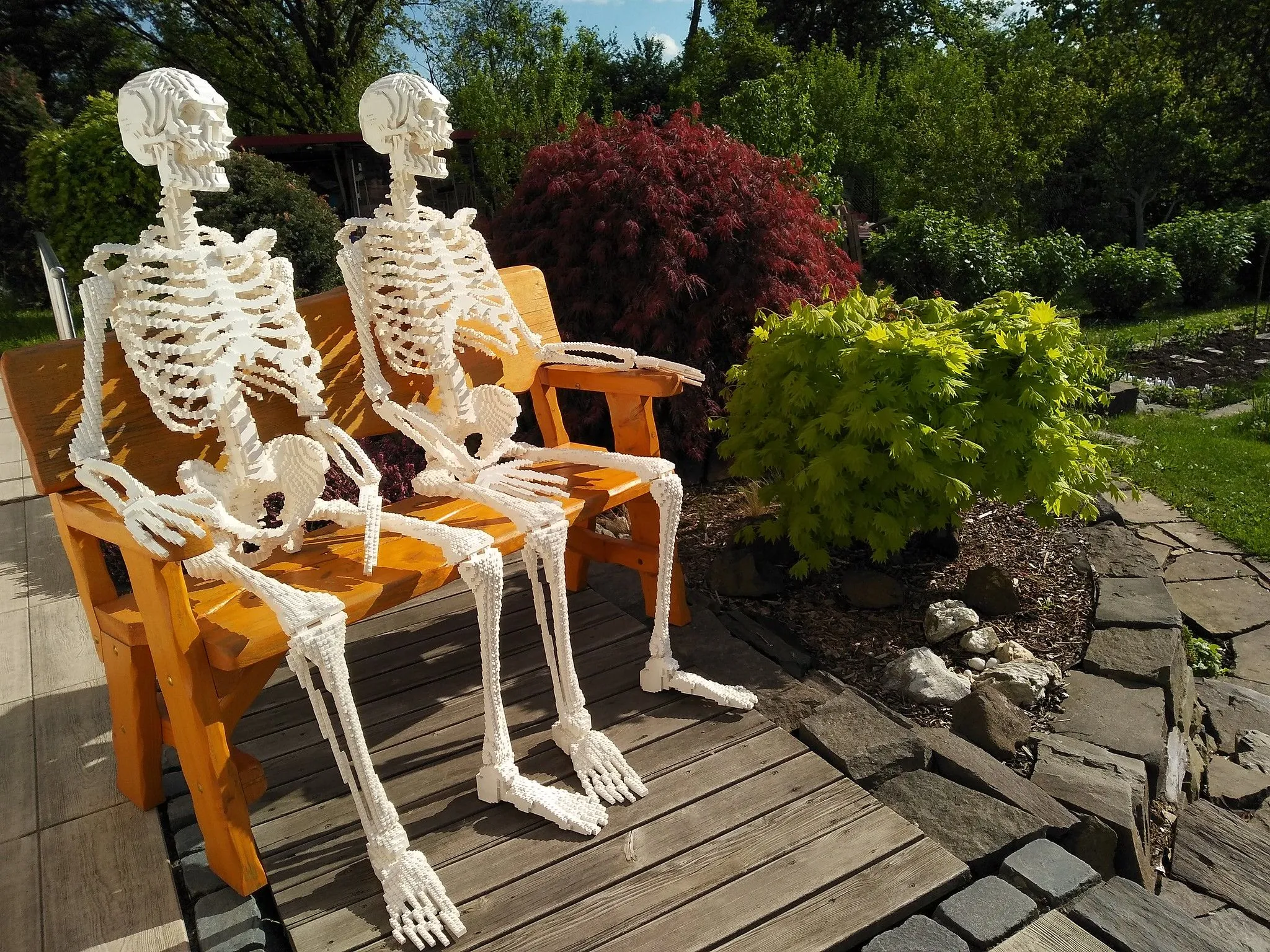 Impressive Life Size LEGO Skeletons Brothers Brick. The Brothers Brick