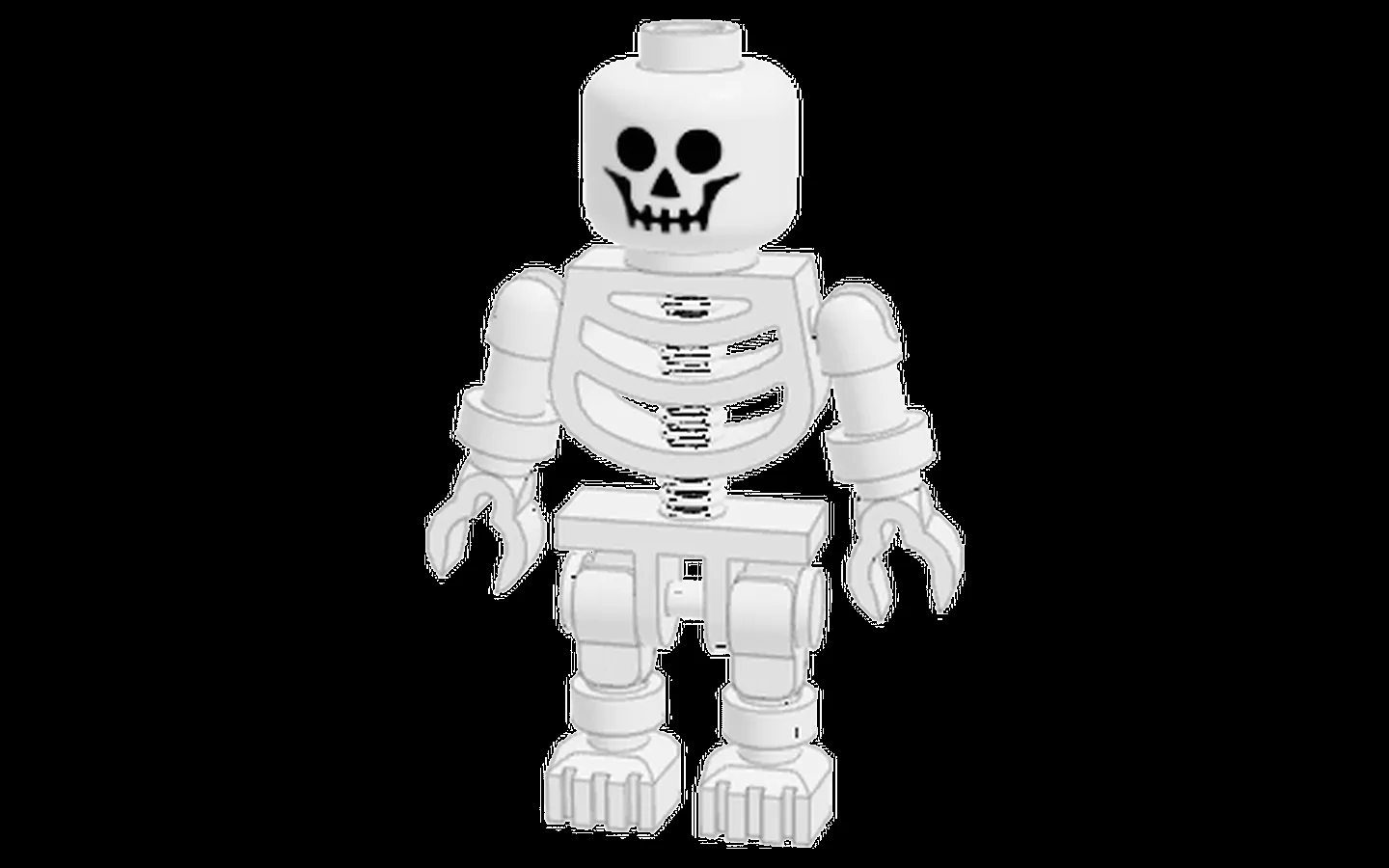 Mecabricks.com. LEGO Set 4072 1 Skeleton