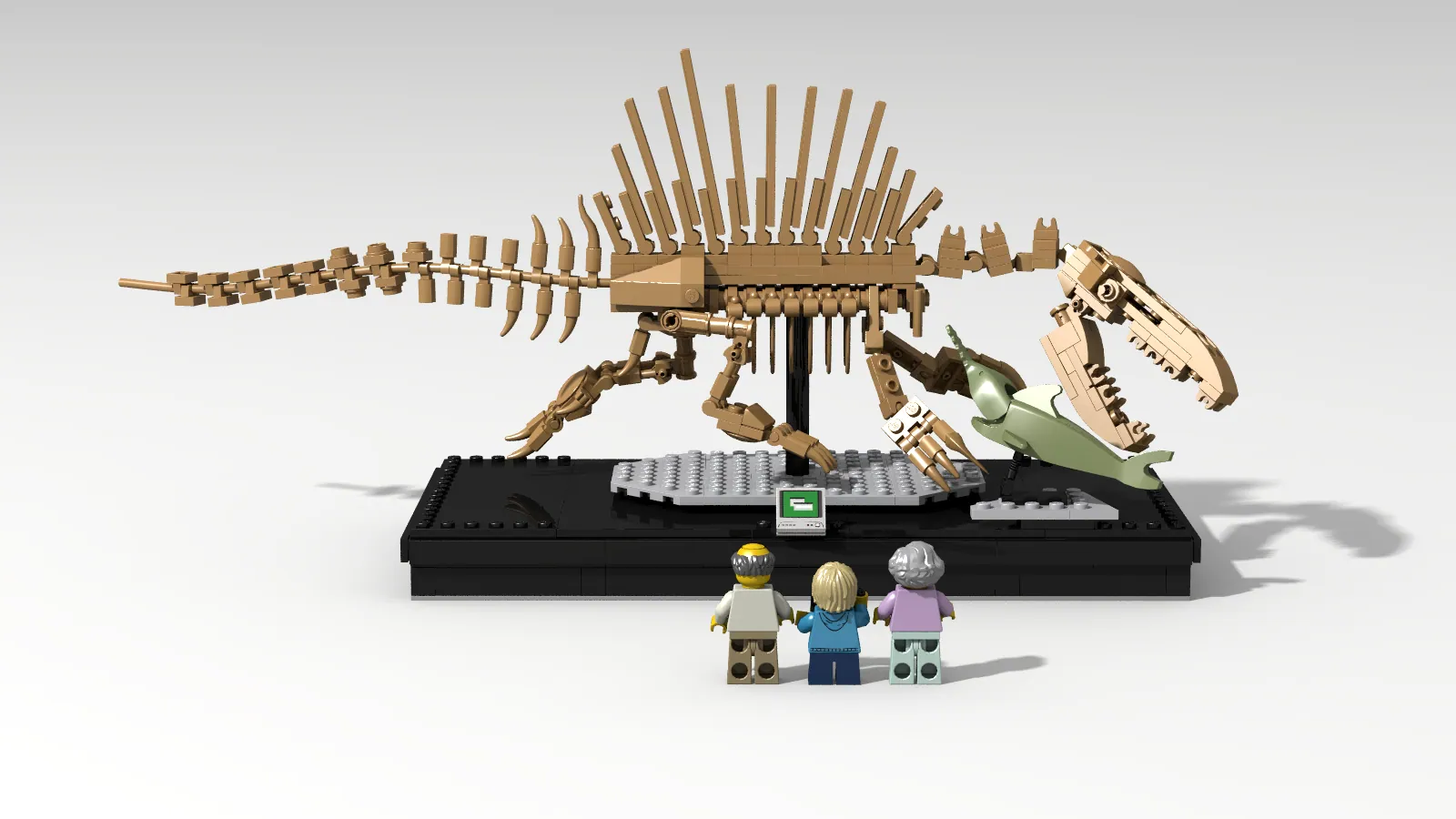 Spinosaurus Skeleton. LEGO® Ideas