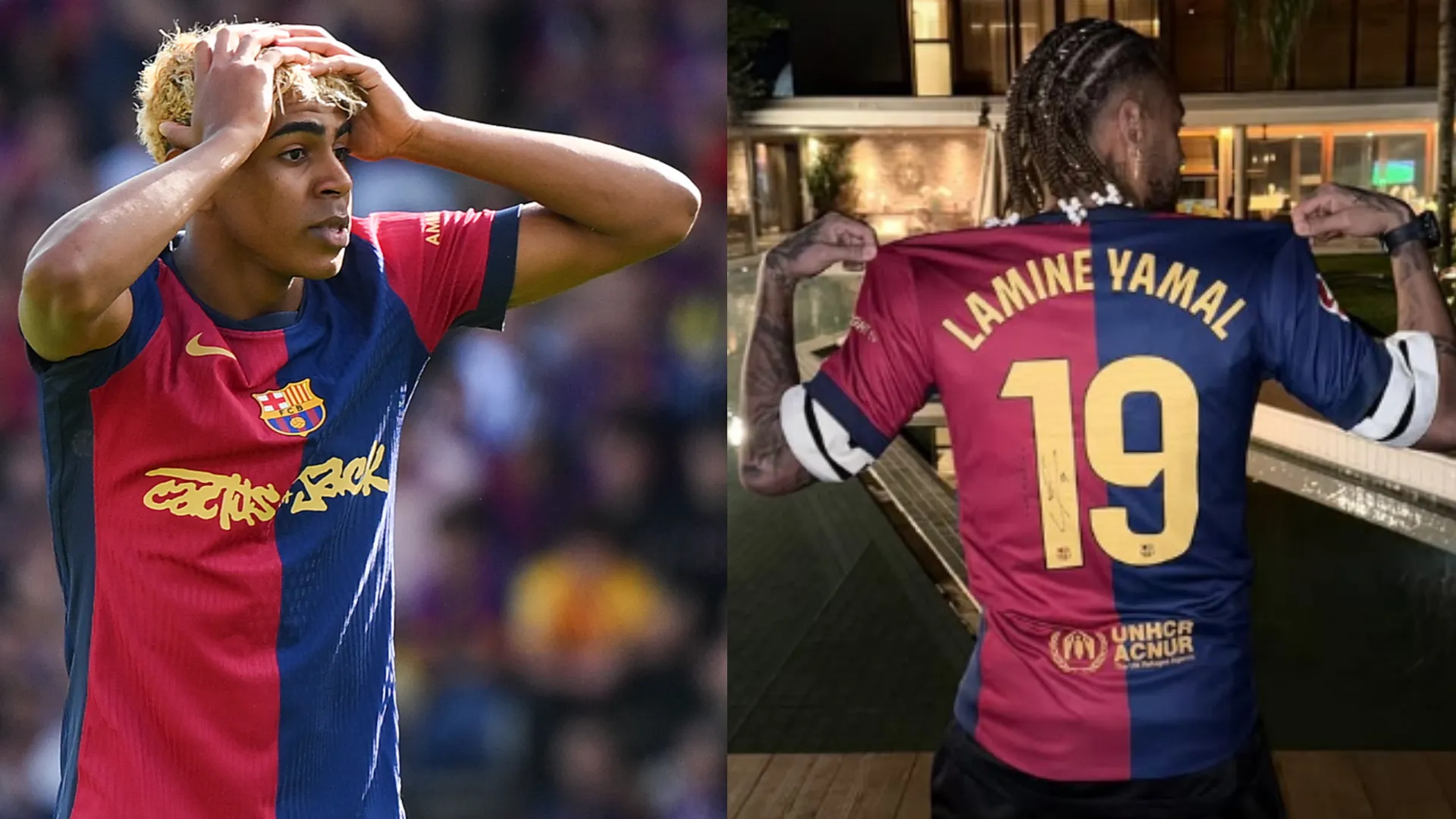 Mom, Look' Yamal Bursts With Pride As Neymar Dons His Barcelona Shirt After Holiday Link Up In Brazil