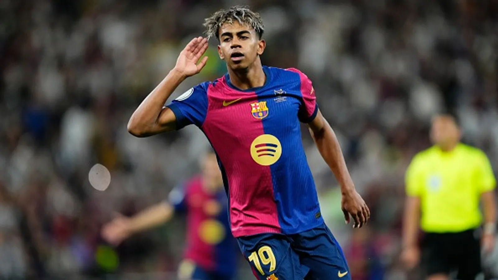 Lamine Yamal FC Barcelona FC Barcelona Forward Hails 17 Year Old Wonder Kid Lamine Yamal As Blend Of Lionel Messi And Neymar Jr