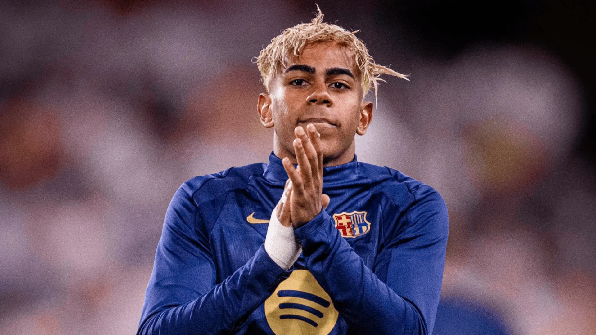 Lamine Yamal y su enésimo guiño a Neymar Jr: ¡se tiñe el pelo de rubio en El Clásico de la final de la Copa del Rey!. DAZN News MX