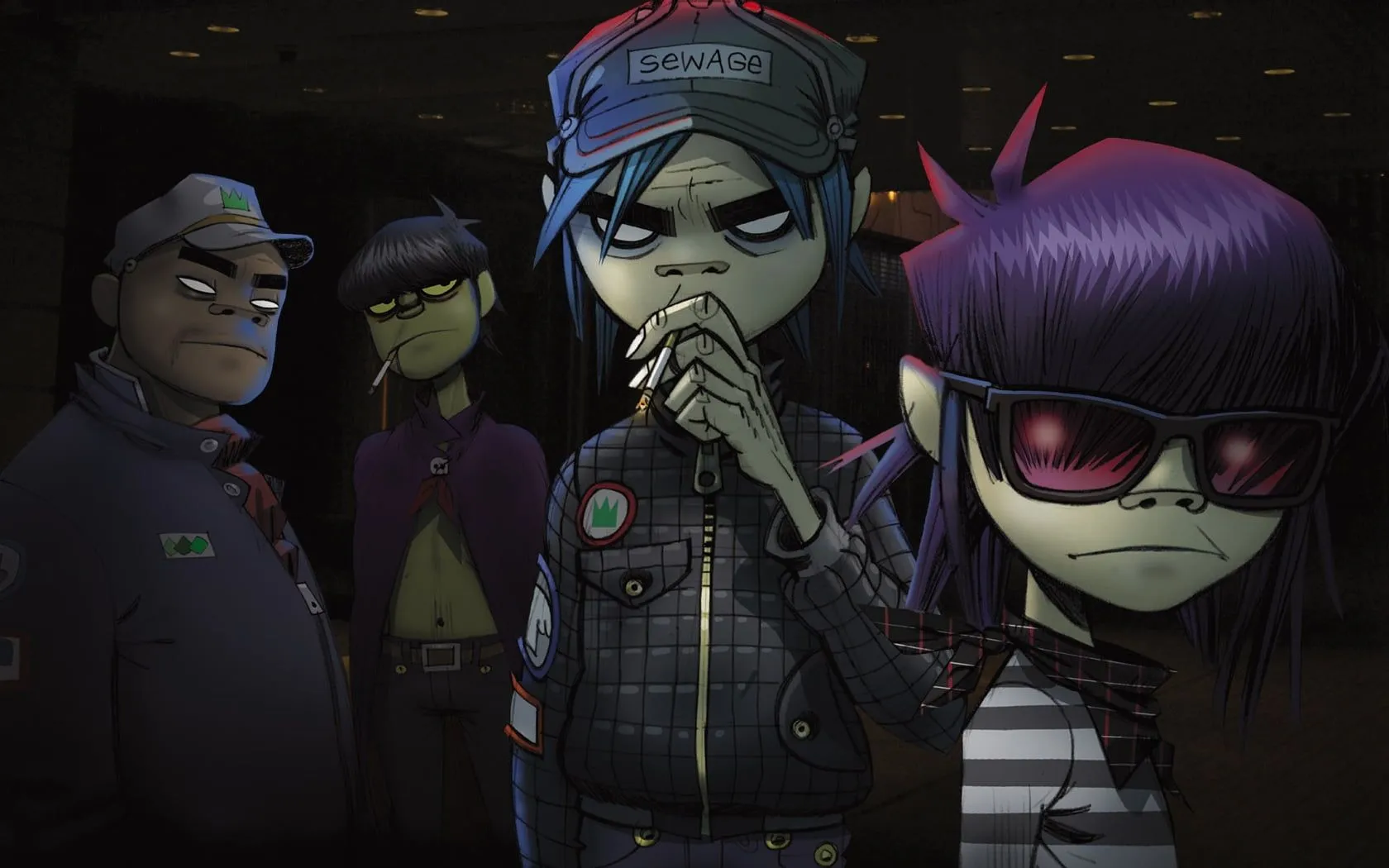 Gorillaz band HD wallpaper