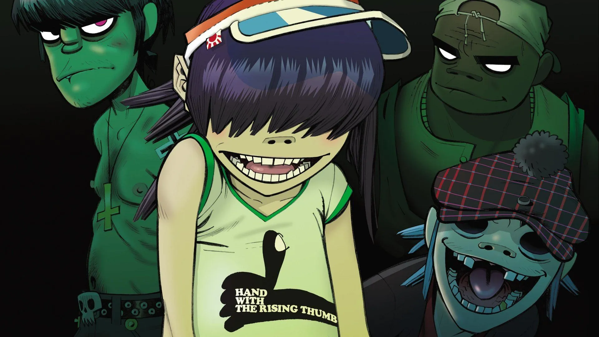 Desktop wallpaper: Music, Gorillaz 4K free download for PC. 220291